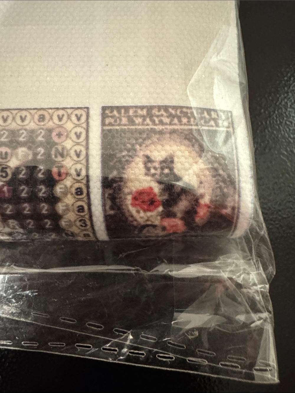 Cat Portrait Diamond art Kit - Black and Red
